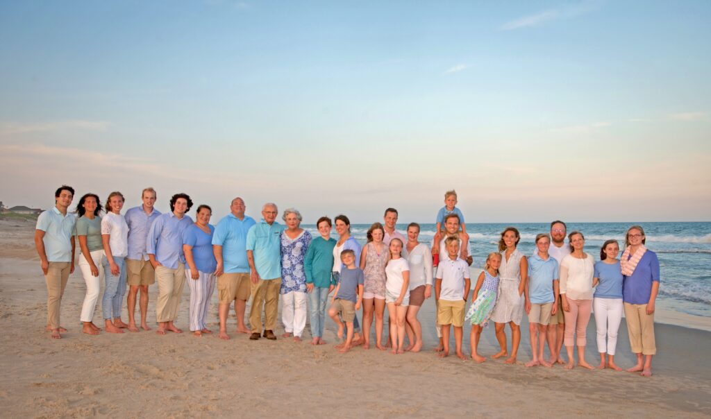North Topsail  extended family photo session